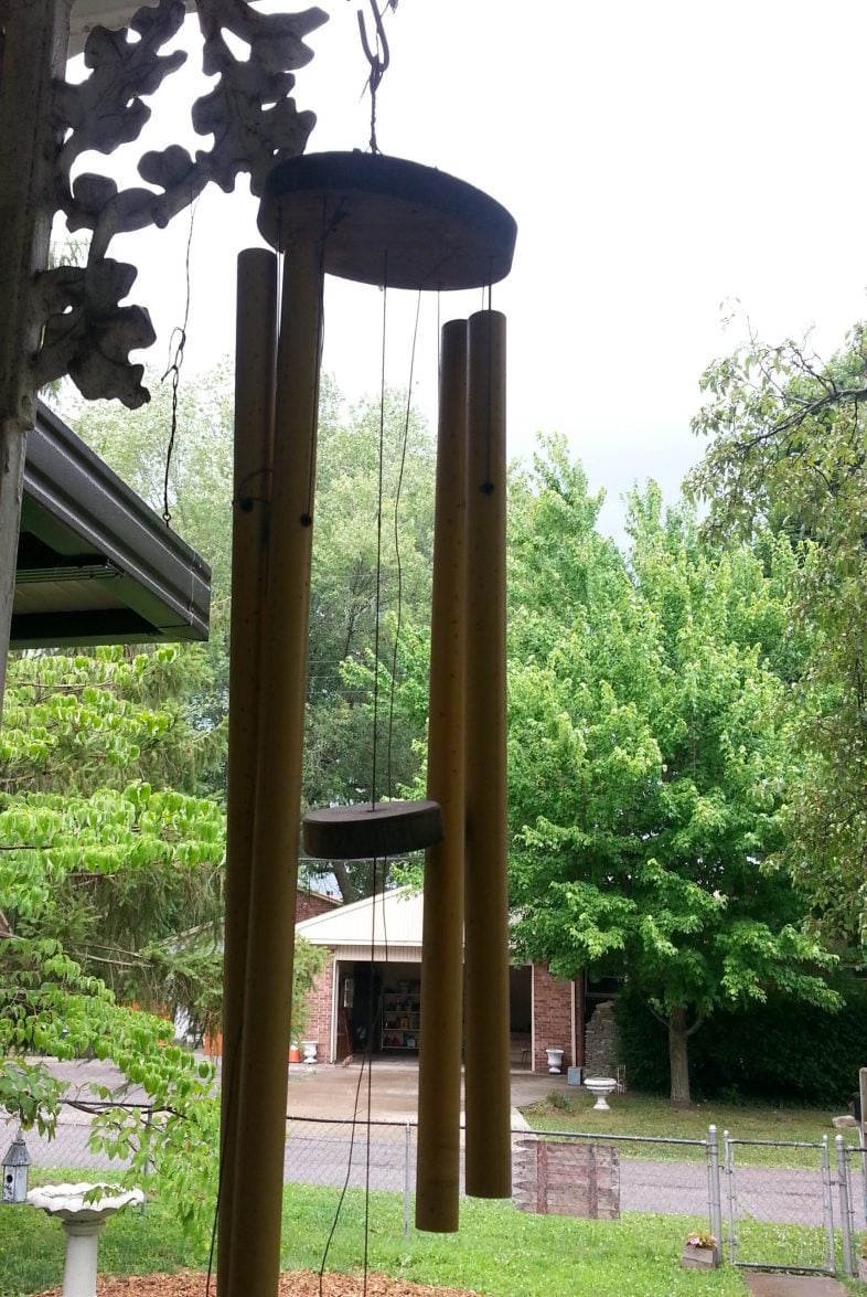 broken wind chime
