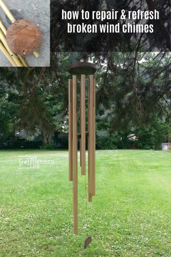 How To Repair, Refresh Broken Wind Chimes My Repurposed Life®