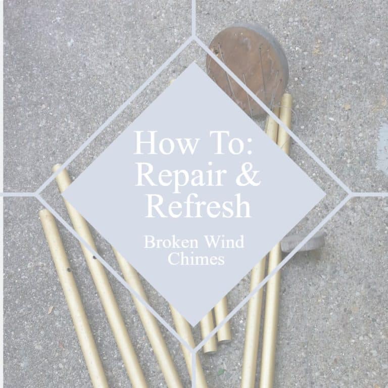 How To: Repair, Refresh Broken Wind Chimes