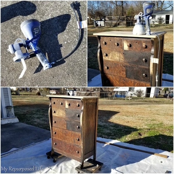antique chest of drawers finish max paint sprayer antique chest of drawers finish max paint sprayer