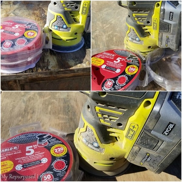 use multi grades of sandpaper use multi grades of sandpaper
