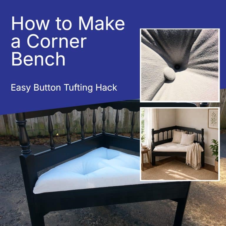 easy DIY button tufting hack