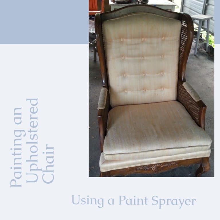Painting Upholstered Furniture with a Finish Max