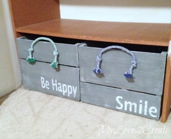 DIY Storage Crates