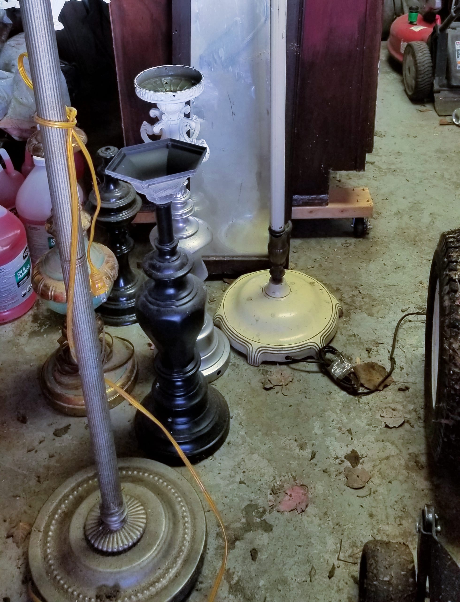junky lamps