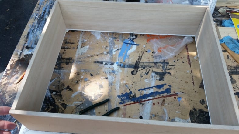 builiding a shadow box frame