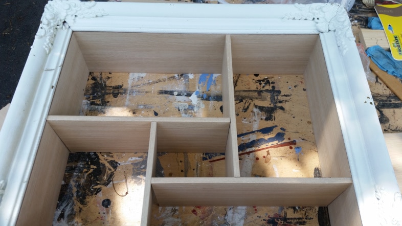 designing a picture frame shadow box