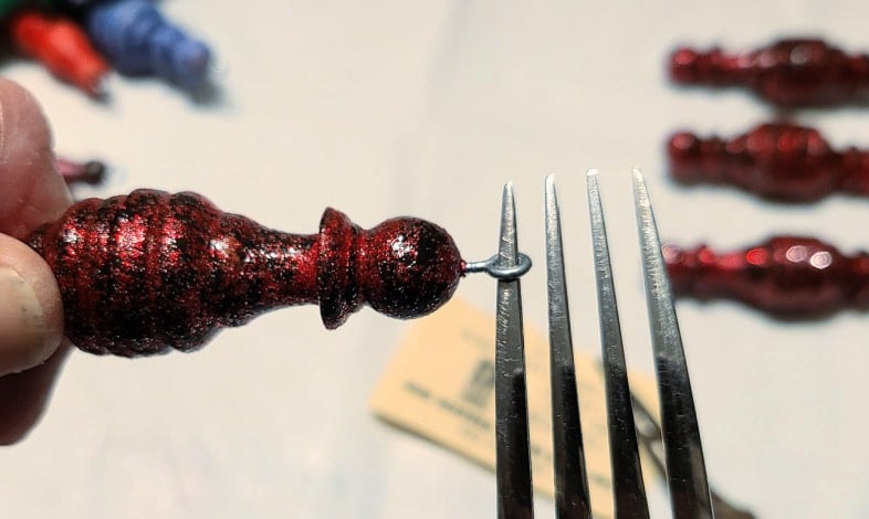 fork tine turns eye screws