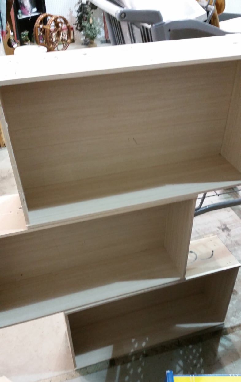 repurposed drawer parts