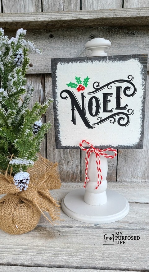 scrap wood Christmas decor Noel MyRepurposedLife scrap wood Christmas decor Noel MyRepurposedLife