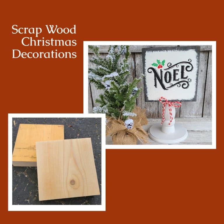 Scrap Wood Christmas Decor