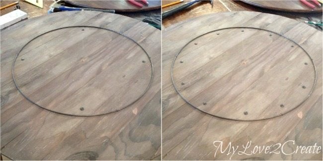 MyLove2Create, Large Rustic Clock