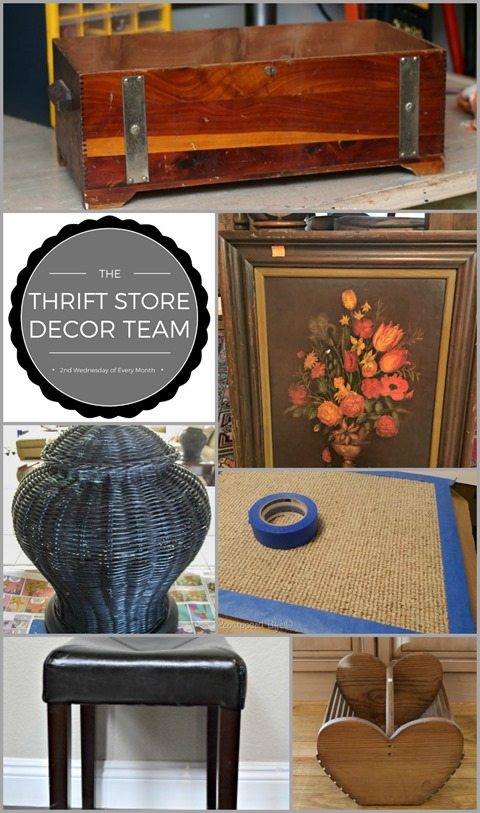 Thrift Store Decor Challenge February 2017