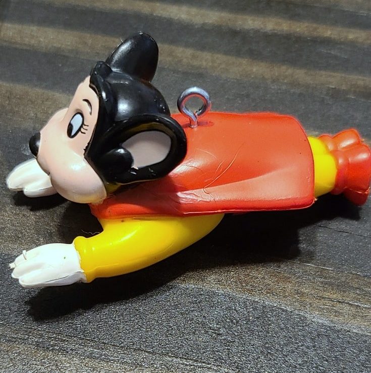 diy mighty mouse happy meal toy ornament