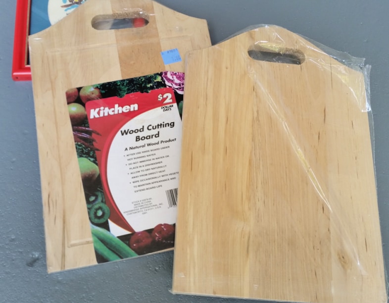 thift store cutting boards