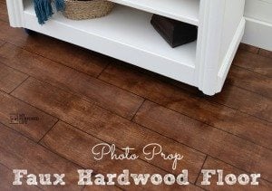 Hardwood Floor Photo Prop