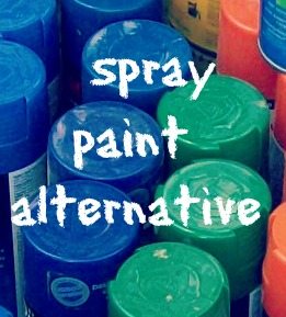 spray paint alternative