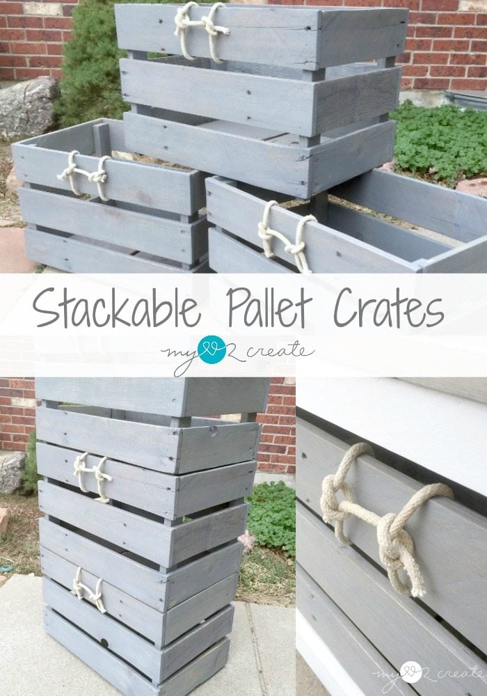 MyLove2Create, Stackable Pallet Crates