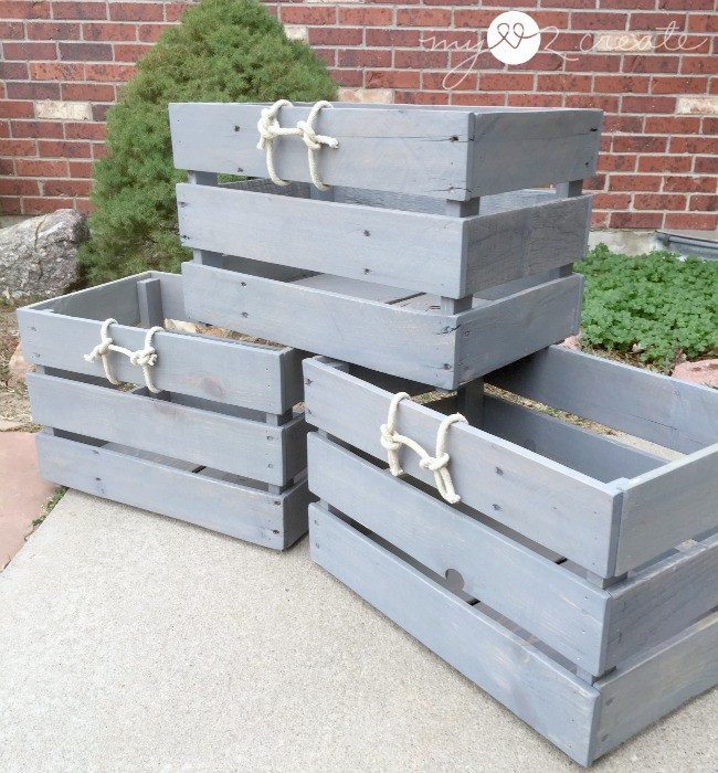 Stackable Pallet Crates