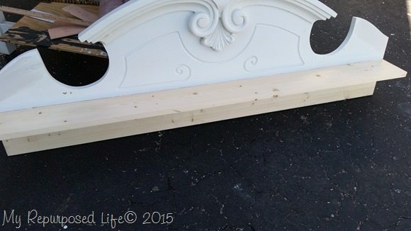 repurposed hutch top