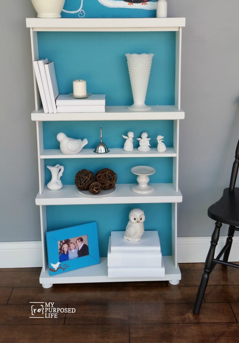 my-repurposed-life-blue-white-bookshelf-repurposed-drawers