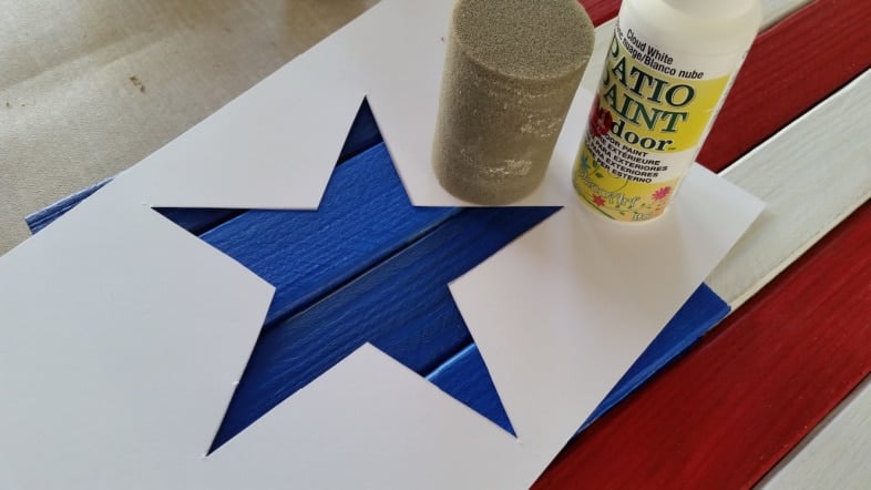 position star stencil