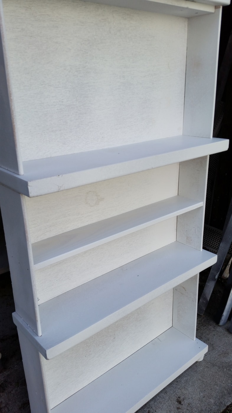 white-diy-repurposed-drawer-bookcase