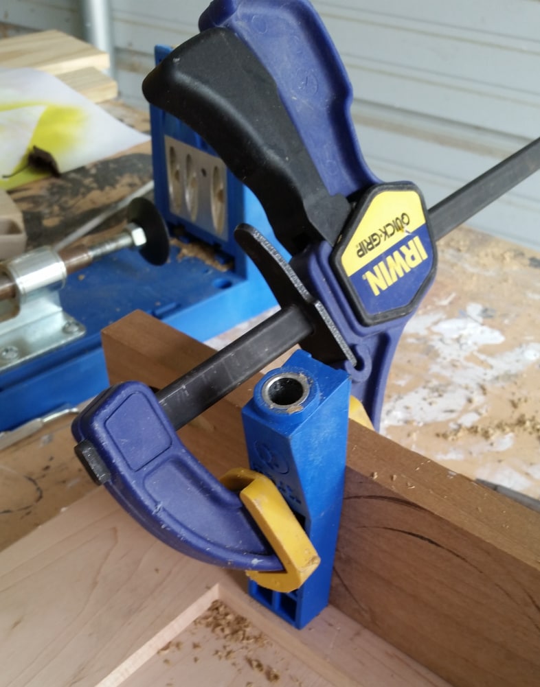 add pocket holes