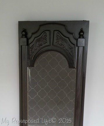 entryway-table-mirrored-repurposed-door