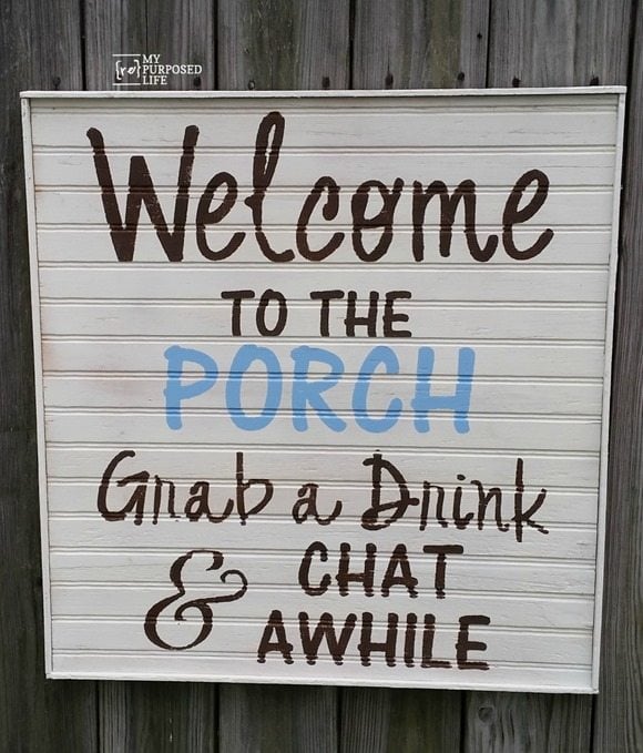 Porch Sign