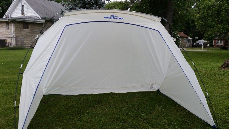 Spray Paint Shelter by Homeright