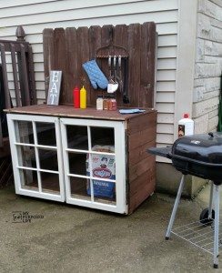 DIY Outdoor Buffet