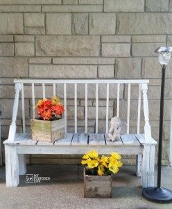 Crib Garden Bench