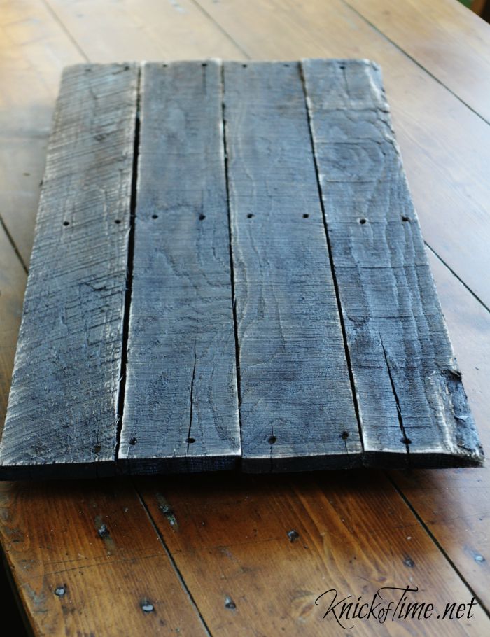 distressed pallet wood