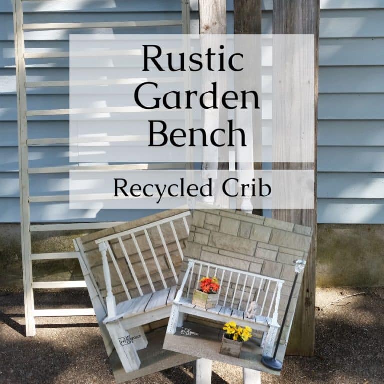Crib Garden Bench