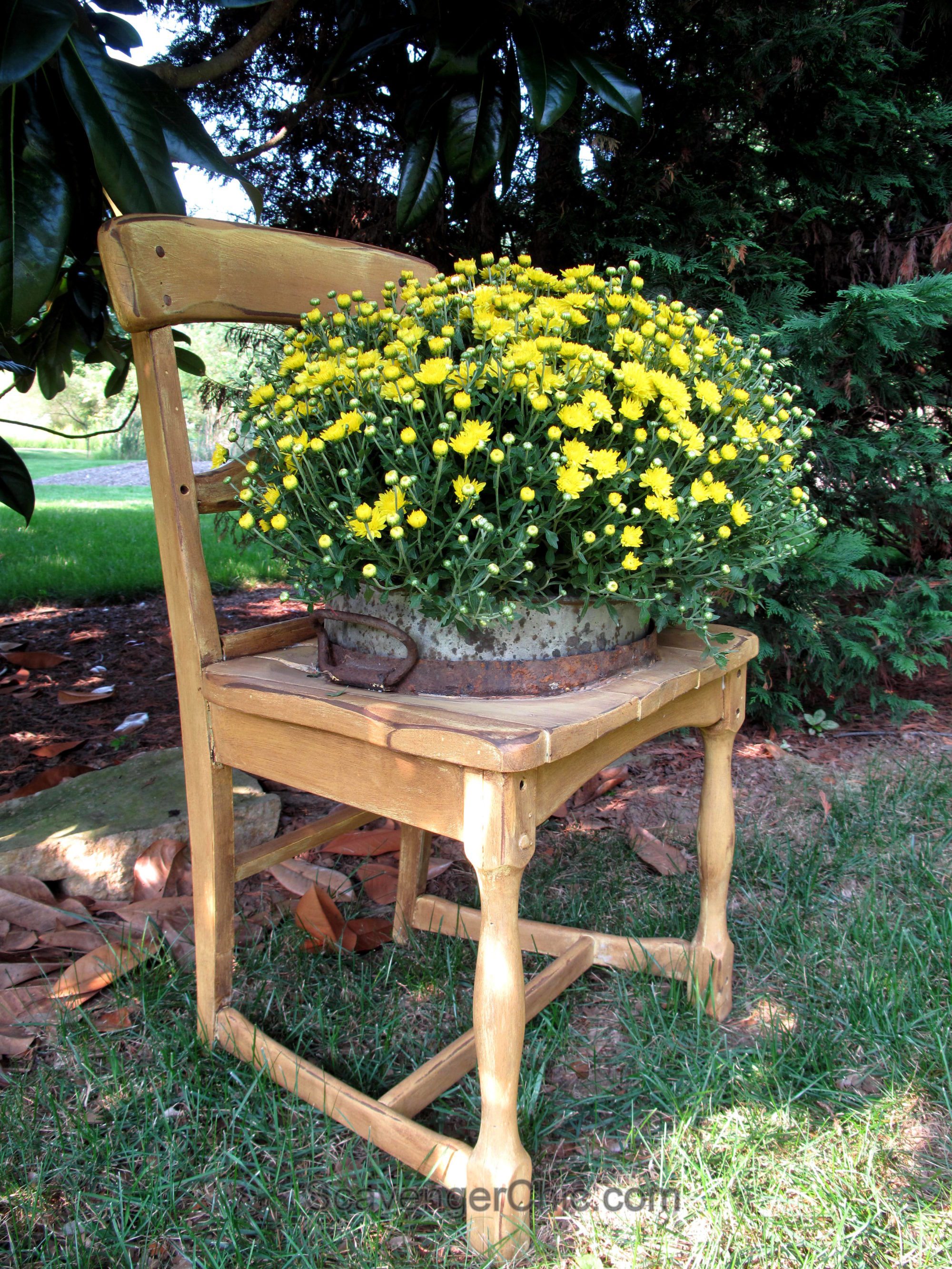 chair planter