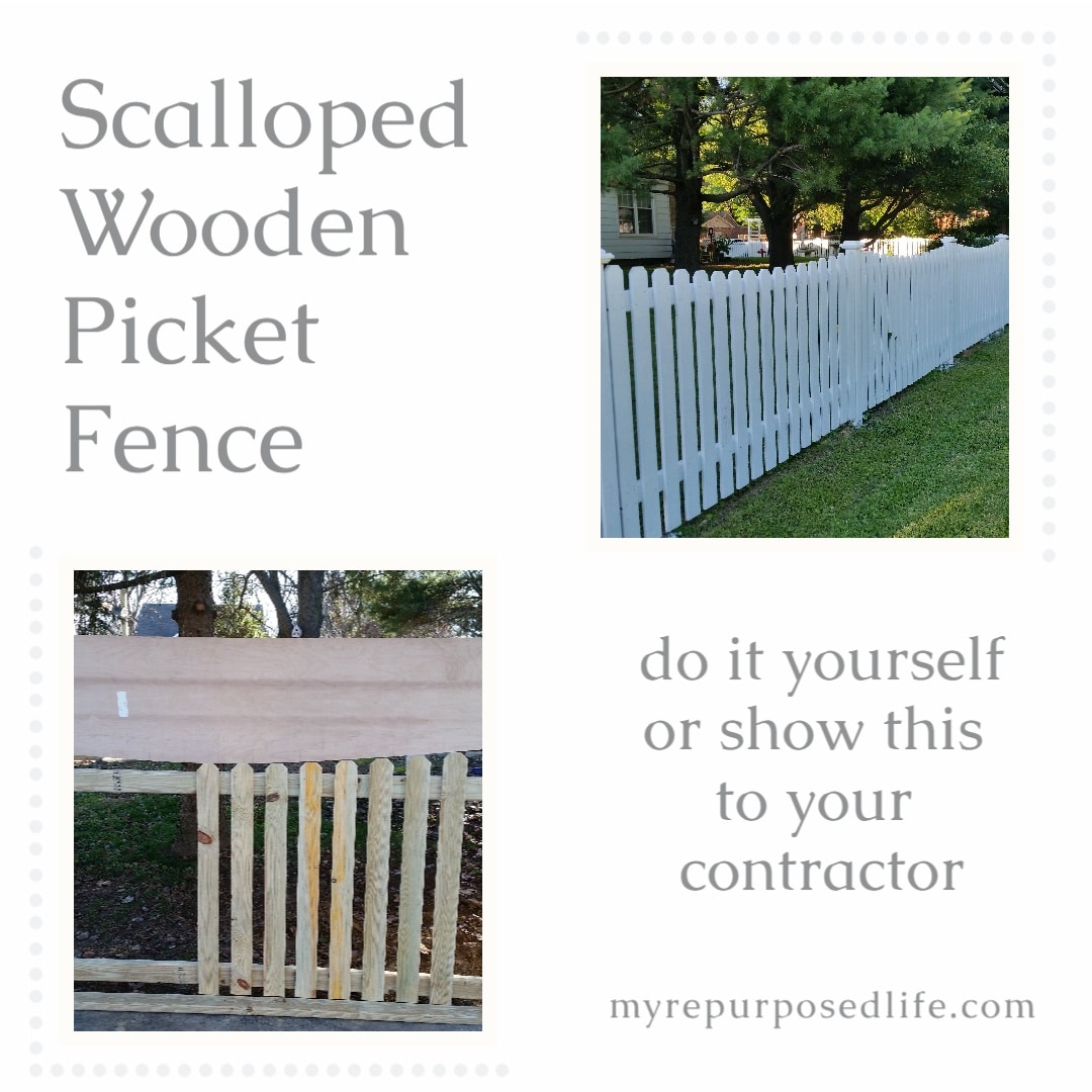 pickets and jig DIY Picket Fence My Repurposed Life®