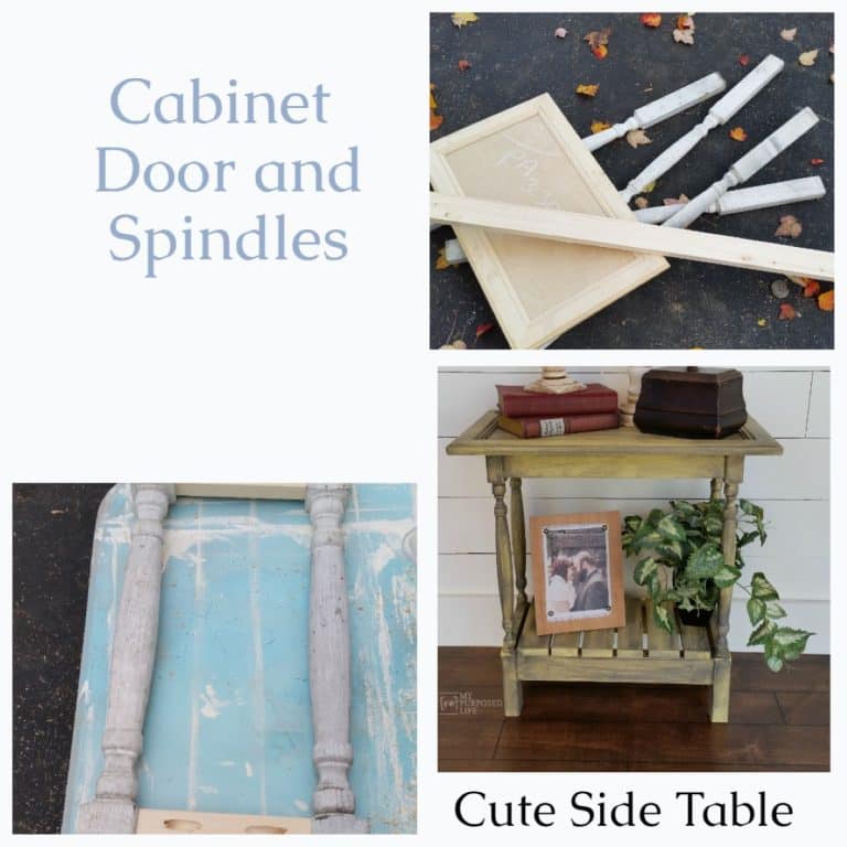Cabinet Door Table : Easy Build