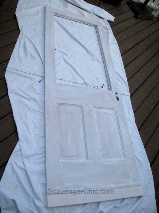 Transform a Vintage Door into a sliding Barn Door, diy