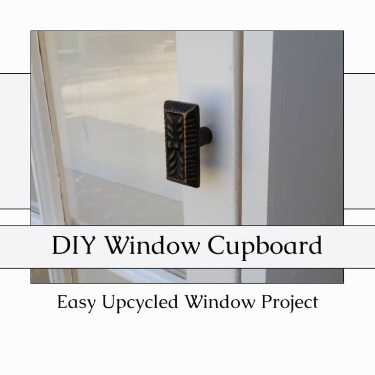 Window Cupboard : Easy Window Project