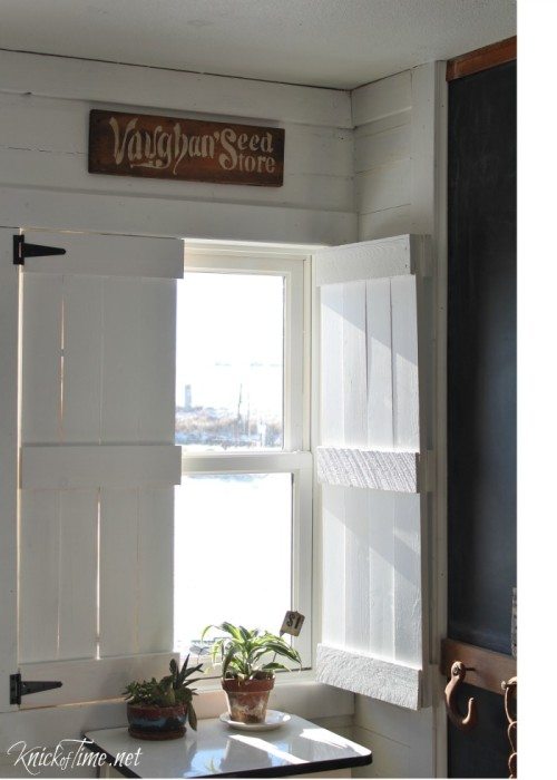 Farmhouse Wooden Shutters Make Your Own