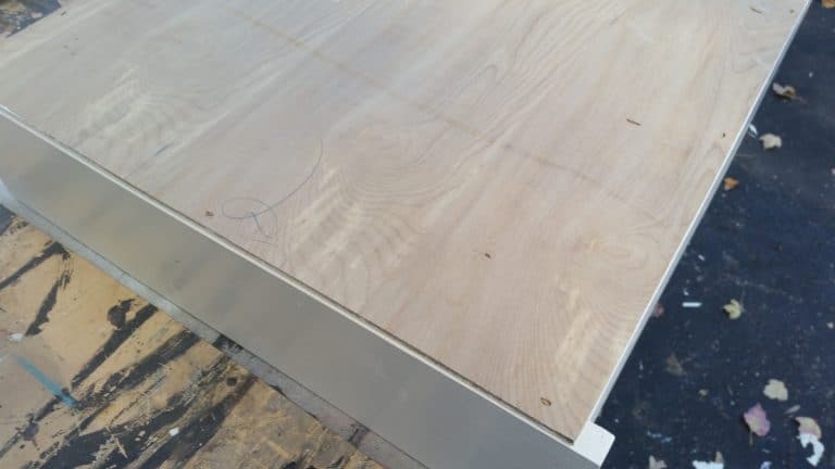 thin plywood back of cabinet