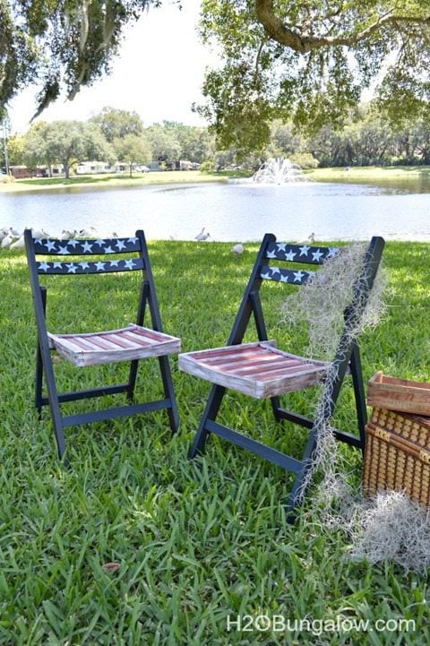 Americana-Patriotic-Decoupage-Folding-Chairs-H2OBungalow