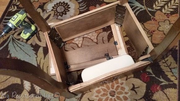 replace sewing cabinet lid