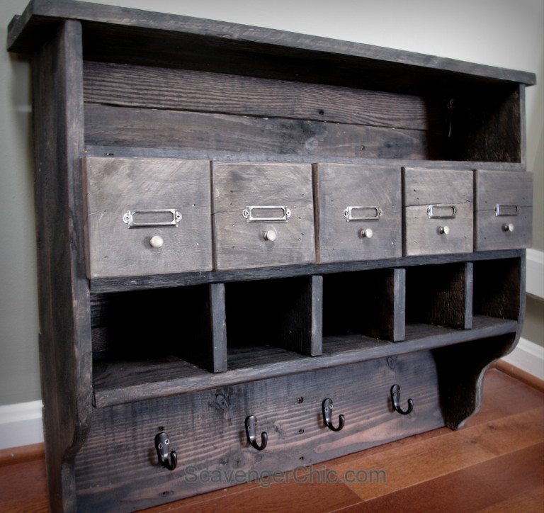 Pallet Wood Shelf