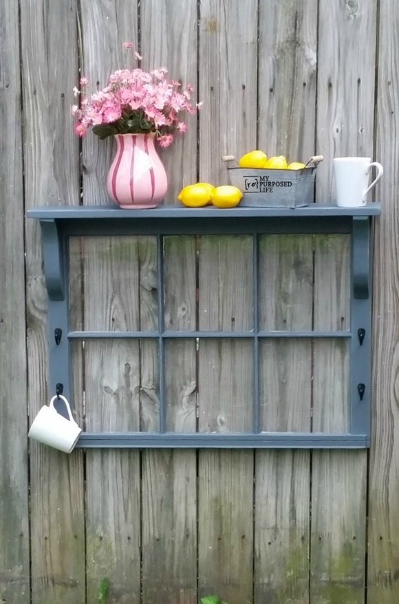 easy window shelf project MyRepurposedLife.com