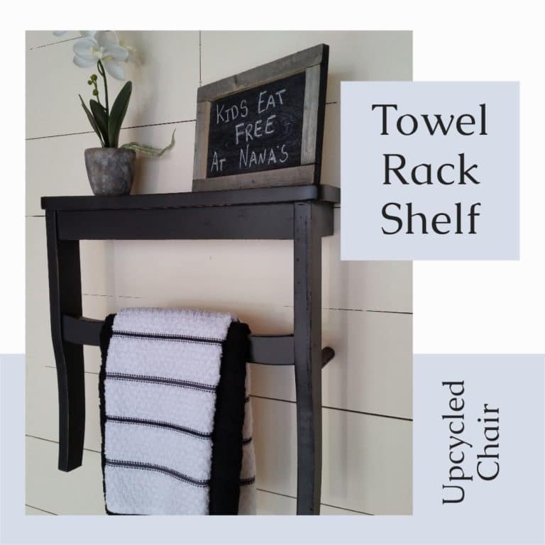 Chair Seat Wall Shelf