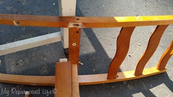 dismantle chair for wall shelf
