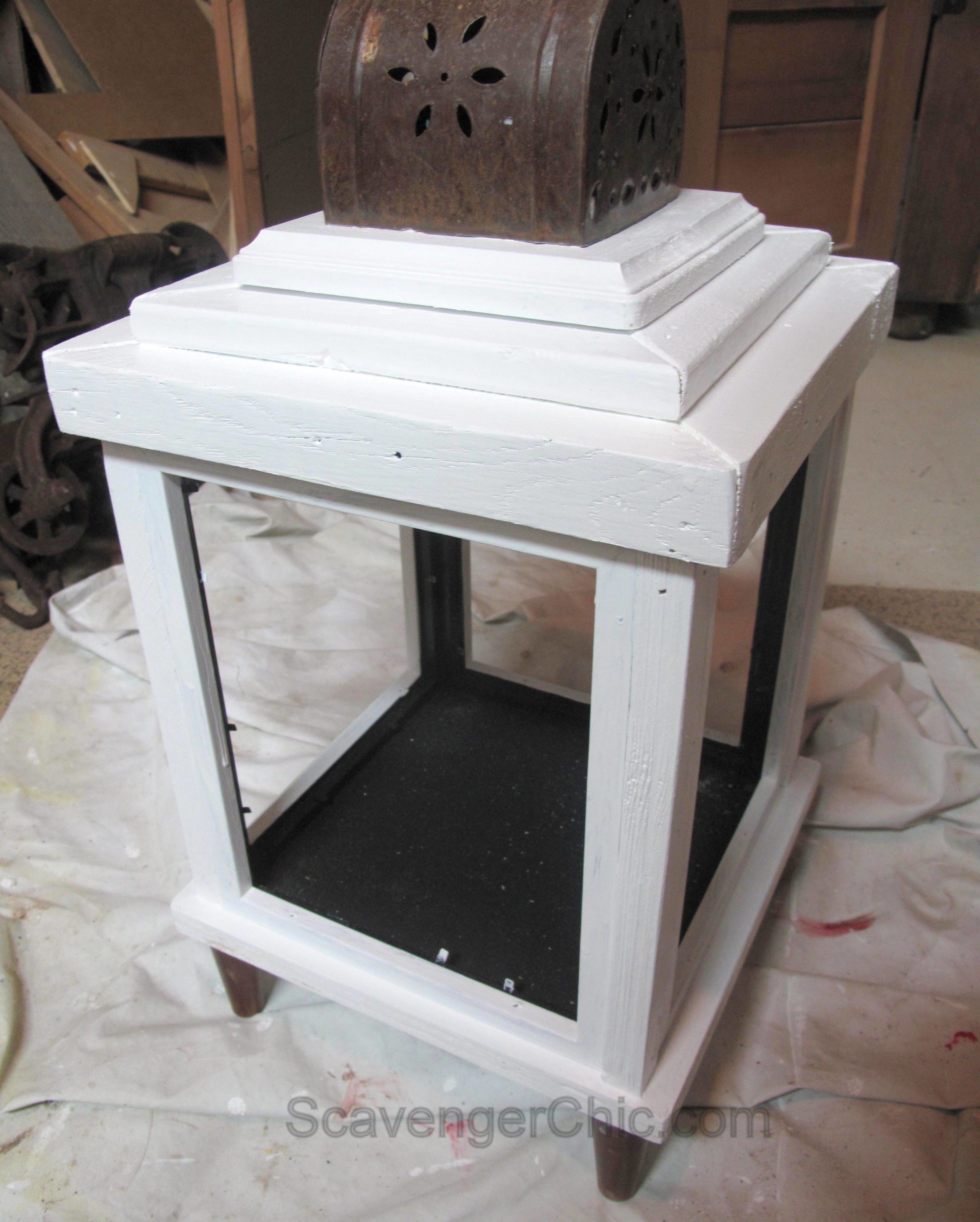 Turn Old Frames into a Lantern My Repurposed Life®