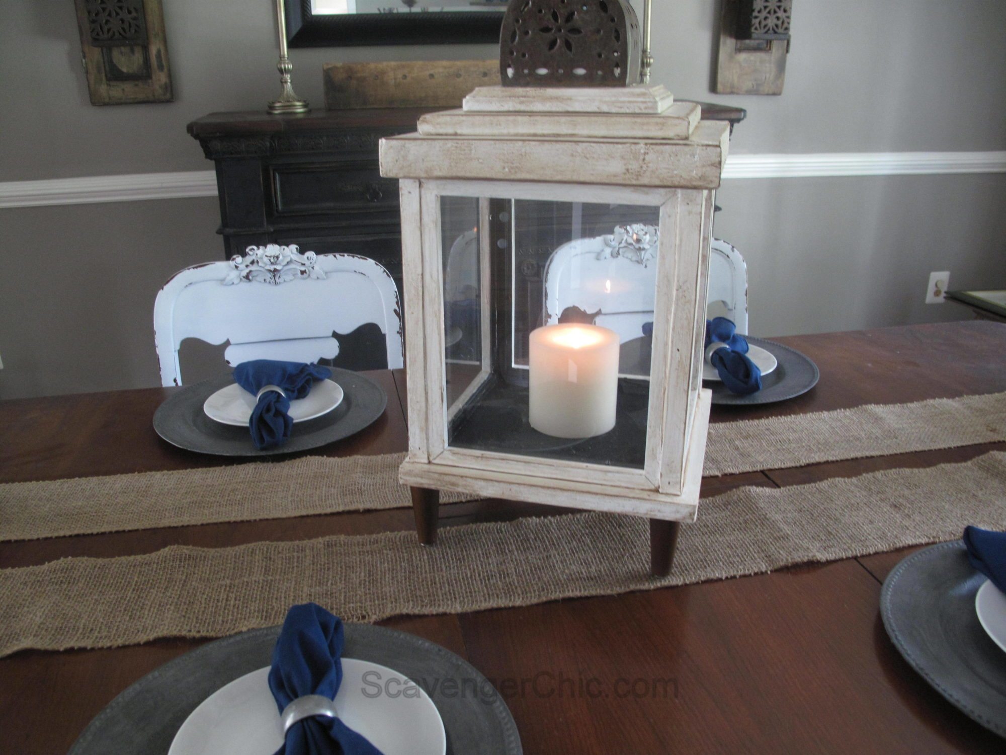 Turn Old Frames into a Lantern My Repurposed Life®